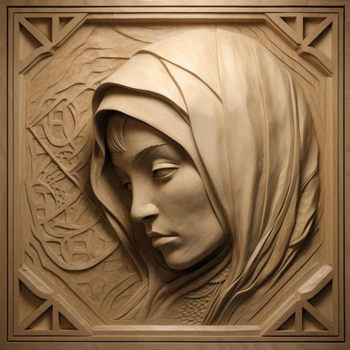 نموذج ثلاثي الأبعاد لآلة CNC 3D Art 